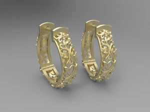 earrings 3D Model