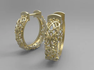 earrings 3D Model