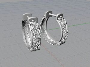 earrings 3D Model