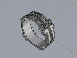 man ring by baraka 3D Model