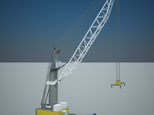 liebherr lhm 320 Model 3D