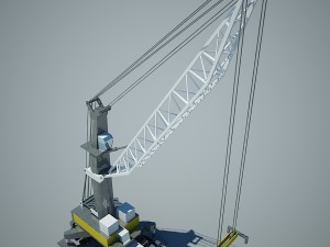 liebherr lhm 320 Model 3D