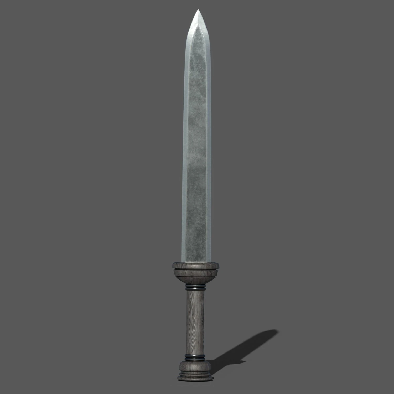 Gladius Roman Sword 3D Model .c4d .max .obj .3ds .fbx .stl .blend 
