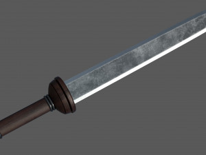 Roman Sword 3D Model