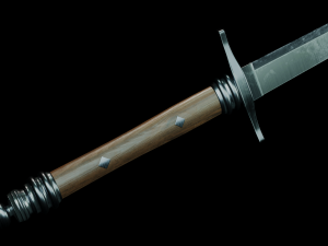 Sword medieval Model 3D