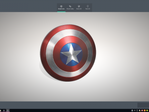 captian america sheeld 3D Model