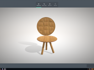 chair Modello 3D