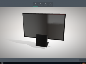 monitor 3D Model
