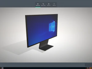 monitor 3D Model