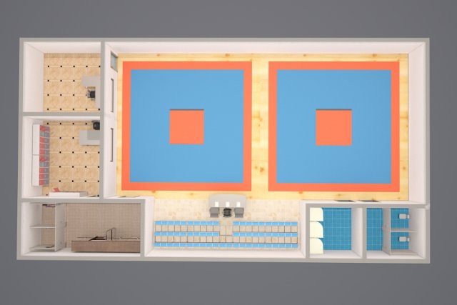 karate club Modèle 3D .c4d .max .obj .3ds .fbx .stl .blend 