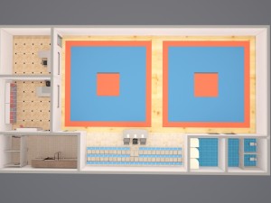 karate club Model 3D