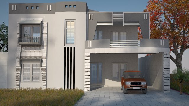 Home 1 Model 3D .c4d .max .obj .3ds .fbx .stl .blend 