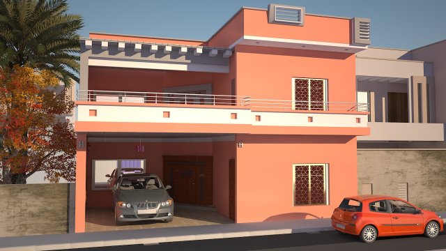 Home 02 3D 模型 .c4d .max .obj .3ds .fbx .stl .blend 