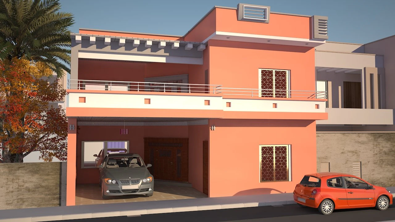 Home 02 3D Model .c4d .max .obj .3ds .fbx .stl .blend