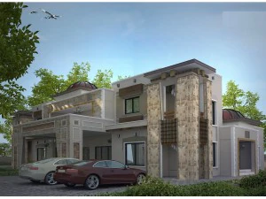 Villa01 3D Model