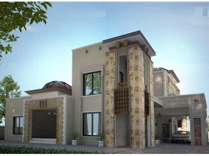 Villa01 3D Model