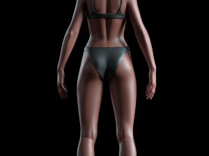 realistic human basemesh - rigged - uvmapped - ultimate pack 3D Model