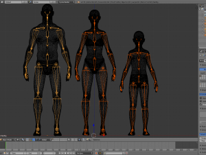 realistic human basemesh - rigged - uvmapped - ultimate pack 3D मॉडल