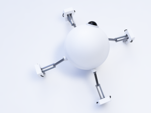 mini robot 3D Model