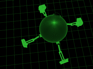 mini robot 3D Model