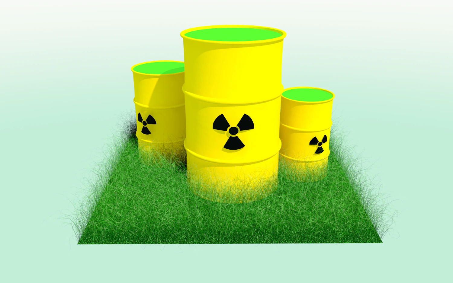 radiation barrel 3D Model .c4d .max .obj .3ds .fbx .stl .blend