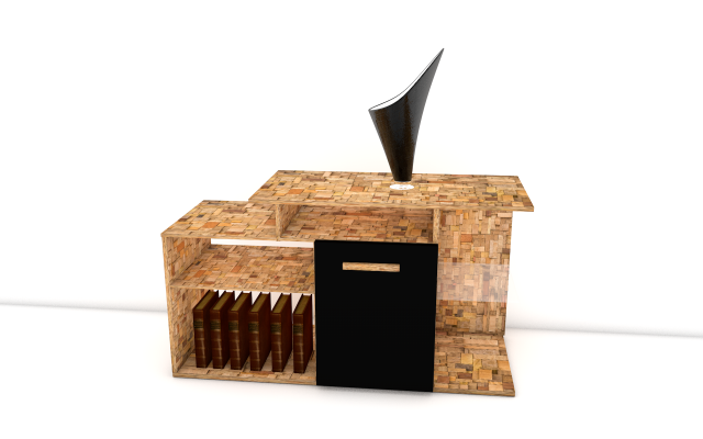 living room furniture 3D Model .c4d .max .obj .3ds .fbx .stl .blend 