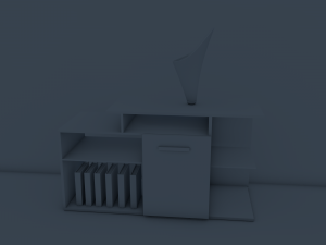 living room furniture 3D Model