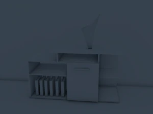 living room furniture 3D Model