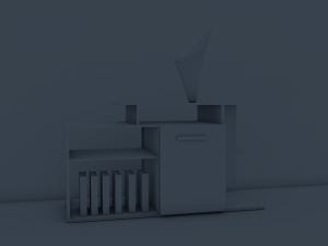 living room furniture 3D Model