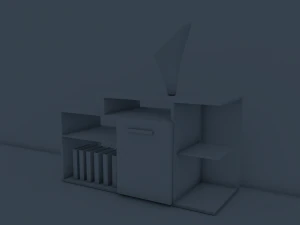 living room furniture 3D Model