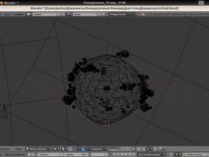 model cartoon low poly earth planet 3D 模型