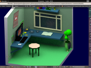 marvel fan room 3D Model