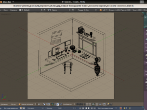 marvel fan room 3D Model