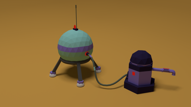 colony mars mobile game hydrant 3d Modelo 3D .c4d .max .obj .3ds .fbx .stl .blend 