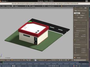 koffee haus low poly 3D Model
