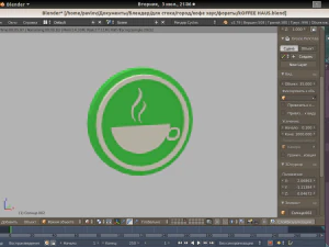 koffee haus low poly 3D Model