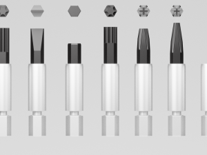 screwdriver tops set Model 3D