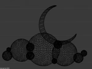 48 low poly clouds bundle low-poly 3D Model