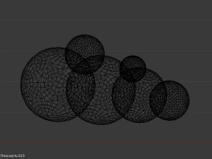 48 low poly clouds bundle low-poly 3D Model