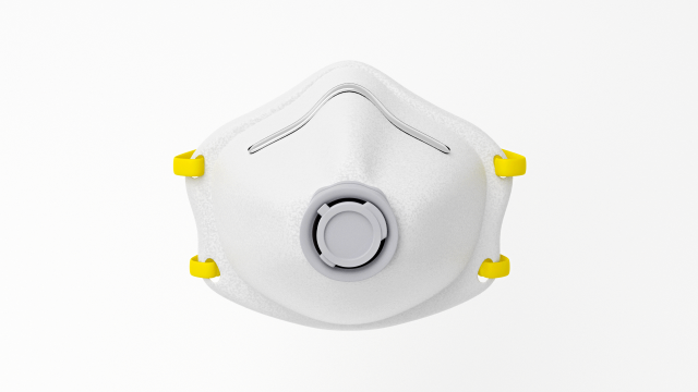 health medical mask 3D Модель .c4d .max .obj .3ds .fbx .stl .blend 