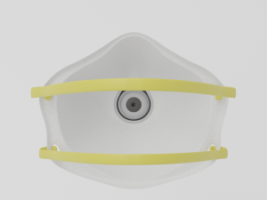 health medical mask 3D Модель