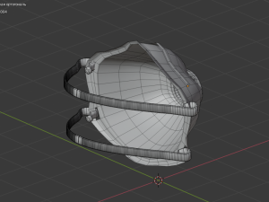 health medical mask 3D Модель