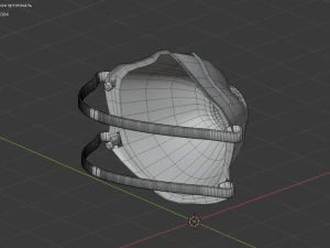 health medical mask 3D Model