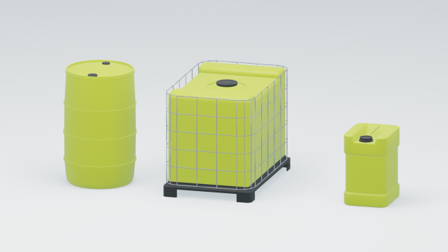 water tanks canister 3D Модель .c4d .max .obj .3ds .fbx .stl .blend 