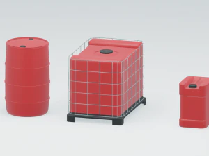 water tanks canister 3D Model
