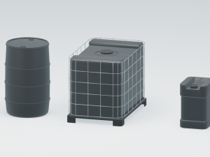 water tanks canister 3D Модель