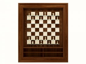 wall chessboard 3D 모델