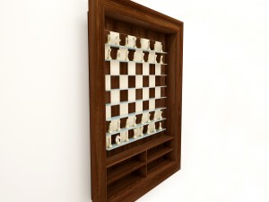 wall chessboard Model 3D