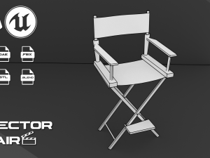 director chair 3Dモデル