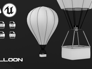 air balloon 3D Model